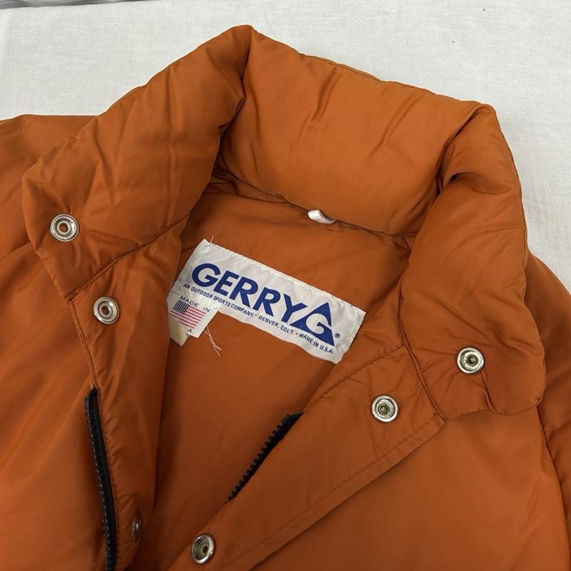 ジェリー GERRY ジャケット、上着 ダウンジャケット 80-90年代 ビンテージ USA製 ダウン ジャケット 80s 90s VINTAGE S 橙 / オレンジ / orange メンズ USED 古着 中古 50155674