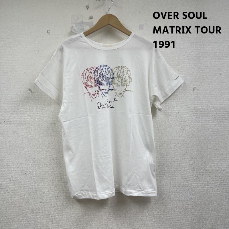 古着 USED Tシャツ 半袖 氷室京介 OVER SOUL MATRIX TOUR 1991 ツアー プリント Tシャツ 白 / ホワイト / white メンズ USED 古着 中古 50155679