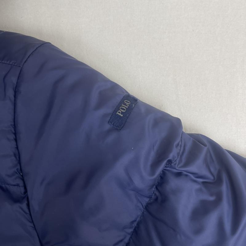 ポロラルフローレン POLO RALPH LAUREN ジャケット、上着 ダウンジャケット ダウン コート フード ジャケット 313609893 子供服 L 紺 / ネイビー / navy ガールズ USED 古着 中古 50155687