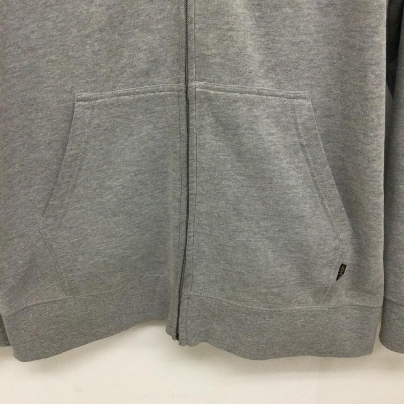 バートン BURTON パーカー 長袖 BURTON MB HORZNTL MTN FZ フルジツプパーカー M ロゴ、文字 灰 / グレー / gray メンズ USED 古着 中古 50155689