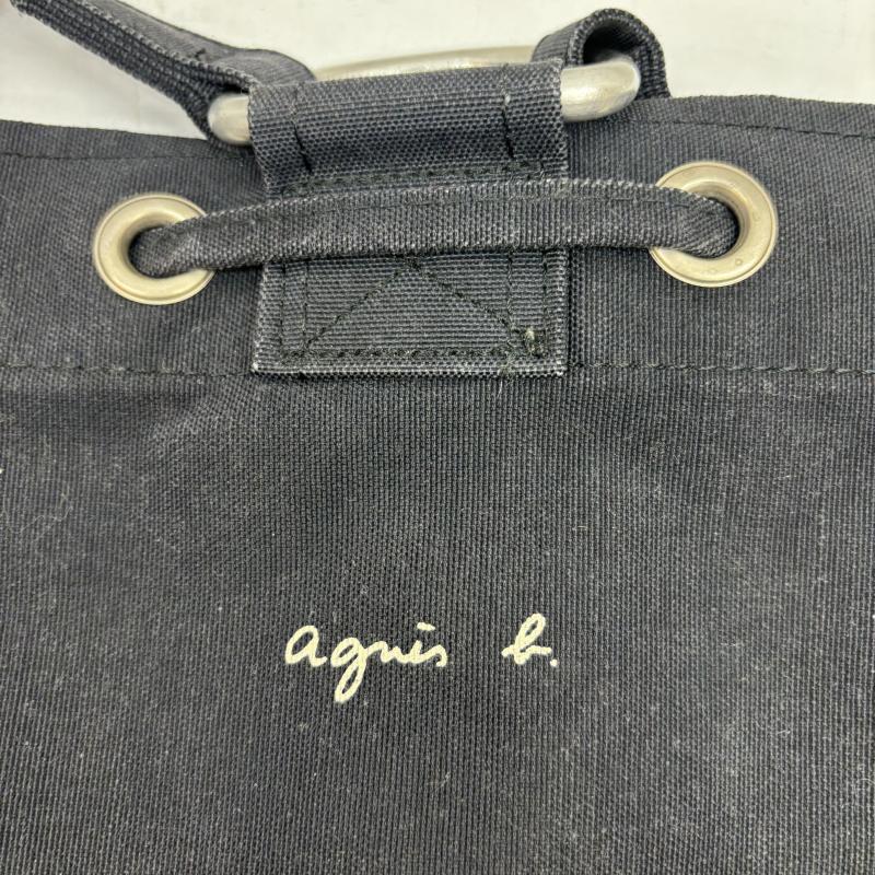 アニエス・ベー agnes b. バッグ バッグ 巾着リュック キャンバス リザートタグ リュックサック バックパック レディース USED 古着 中古 50155700