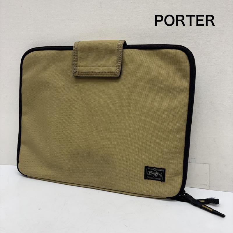 ポーター PORTER バッグ バッグ ノート PC ケース パソコン ベージュ / ベージュ / beige メンズ USED 古着 中古 50155704