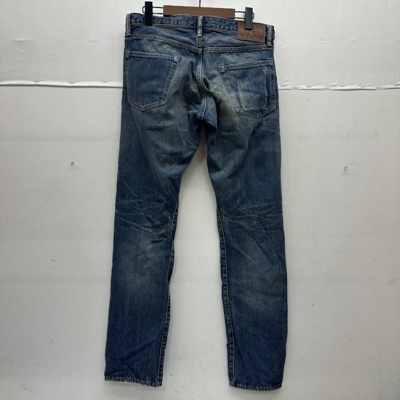 ヒステリックグラマー HYSTERIC GLAMOUR パンツ デニム、ジーンズ ダメージ 加工 スタッズ デニム パンツ 0231AP02 32インチ インディゴ / インディゴ / Indigo メンズ USED 古着 中古 50155716