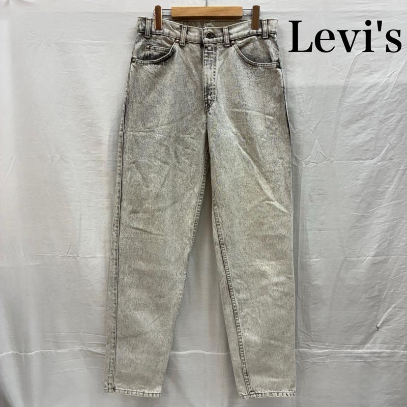 リーバイス Levi s パンツ デニム、ジーンズ 00s 09年 SILVER TAB シルバータブ カナダ製 550 アシッド ケミカル ウォッシュ テーパード デニムパンツ 32インチ メンズ USED 古着 中古 50155717