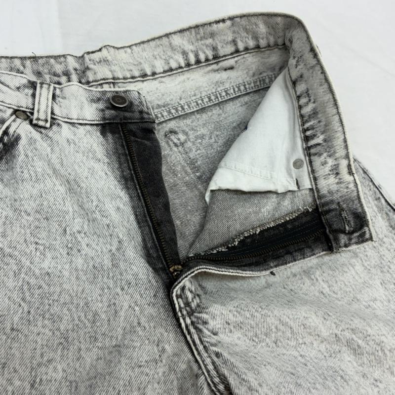 リーバイス Levi s パンツ デニム、ジーンズ 00s 09年 SILVER TAB シルバータブ カナダ製 550 アシッド ケミカル ウォッシュ テーパード デニムパンツ 32インチ メンズ USED 古着 中古 50155717