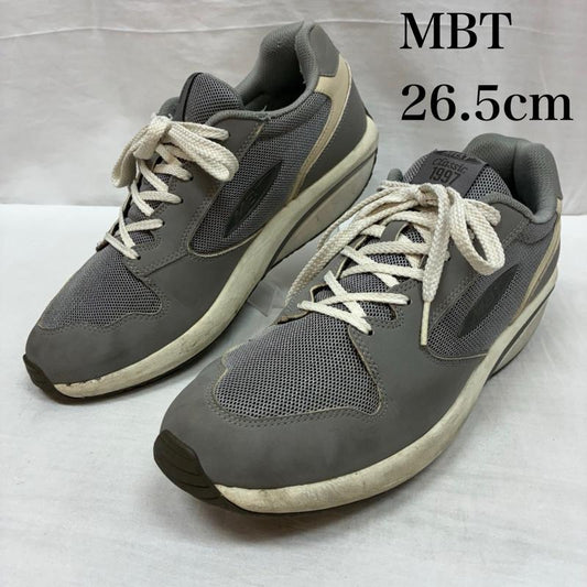 古着 USED スニーカー スニーカー MBT エムビーティー 1997 CLASSIC ローカット スニーカー ランニング シューズ 26.5cm ロゴ、文字 灰 / グレー / gray メンズ USED 古着 中古 50155720