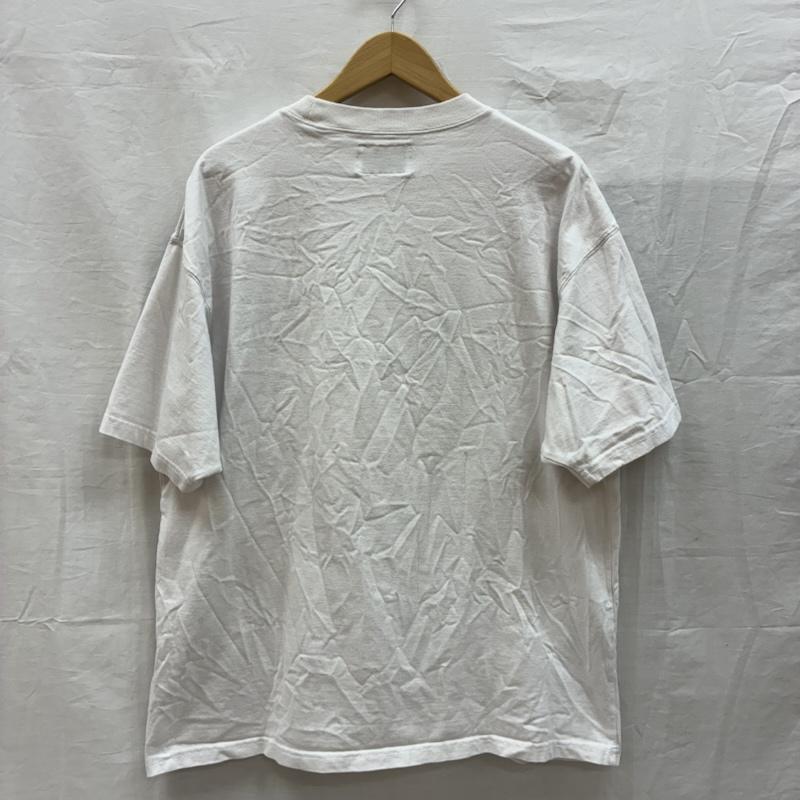 ロイヤルフラッシュ ROYAL FLASH Tシャツ 半袖 MAYO メイヨー 別注 Smile Skull TEE スマイル スカル Tシャツ R24MY-SST012 M ロゴ、文字 X 刺繍 白 / ホワイト / white メンズ USED 古着 中古 50155737