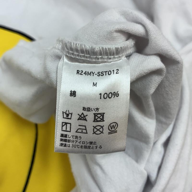 ロイヤルフラッシュ ROYAL FLASH Tシャツ 半袖 MAYO メイヨー 別注 Smile Skull TEE スマイル スカル Tシャツ R24MY-SST012 M ロゴ、文字 X 刺繍 白 / ホワイト / white メンズ USED 古着 中古 50155737