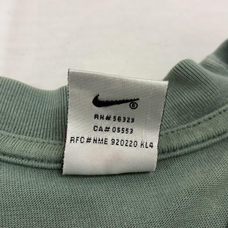ナイキ NIKE Tシャツ 半袖 90s 銀タグ マルチボーダー 刺繍 ロゴ Tシャツ オールド ヴィンテージ M ボーダー柄 X ロゴ、文字 X 刺繍 メンズ USED 古着 中古 50155746