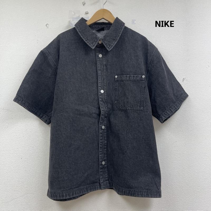 ナイキ NIKE シャツ、ブラウス 半袖 JORDAN 半袖 デニム シャツ ジャケット FZ2131-010 XL ダークグレー / ダークグレー / メンズ USED 古着 中古 50155748