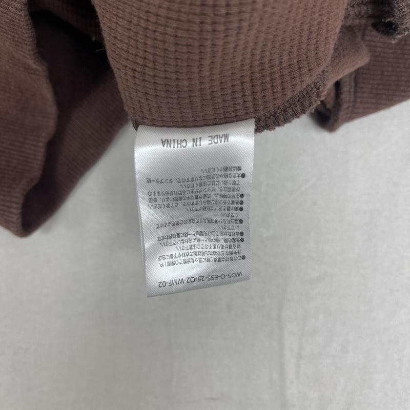 ウィンダンシー WIND AND SEA トレーナー 長袖 Raglan Crew Neck Waffle Shirt 長袖 カットソー wds-o-ess-25-q2-wmf-02 XL 茶 / ブラウン / brown メンズ USED 古着 中古 50155750