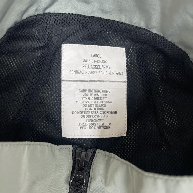古着 USED ジャケット、上着 ジャンパー、ブルゾン IPFU Improved Physical Fitness Uniform ミリタリー ジャケット L カーキオリーブ / カーキオリーブ / メンズ USED 古着 中古 50155761