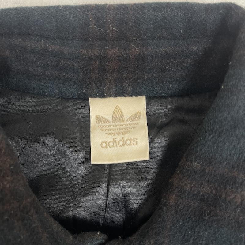 アディダス adidas ジャケット、上着 ジャケット、ブレザー デサント製 ボアフリース キルティング ジャケット AA5771 L 黒 / ブラック / black メンズ USED 古着 中古 50155763