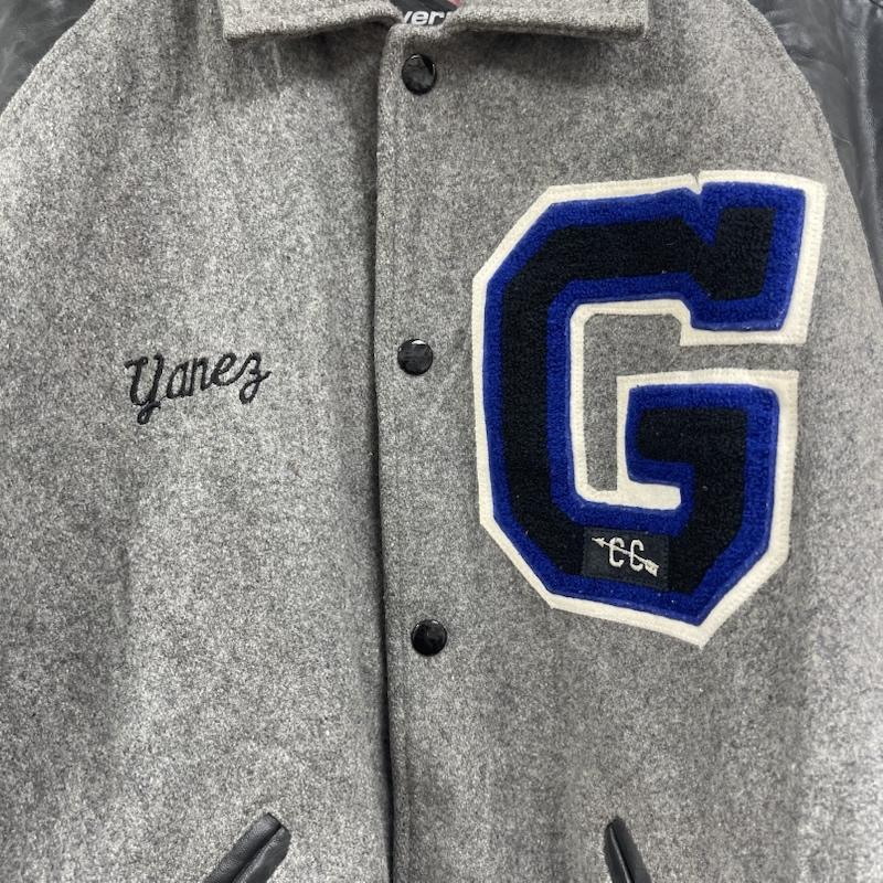 古着 USED ジャケット、上着 ジャンパー、ブルゾン powers VARSITY JACKETS 袖 レザー スタジャン バーシティ ジャケット M 黒 / ブラック / black メンズ USED 古着 中古 50155764