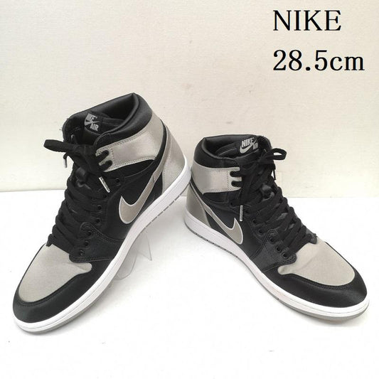 ナイキ NIKE スニーカー スニーカー WMNS AIR JORDAN 1 RETRO HI OG FD4810-010 スニーカー 28.5cm 黒 / ブラック / black X 銀 / シルバー / silver color メンズ USED 古着 中古 50155771