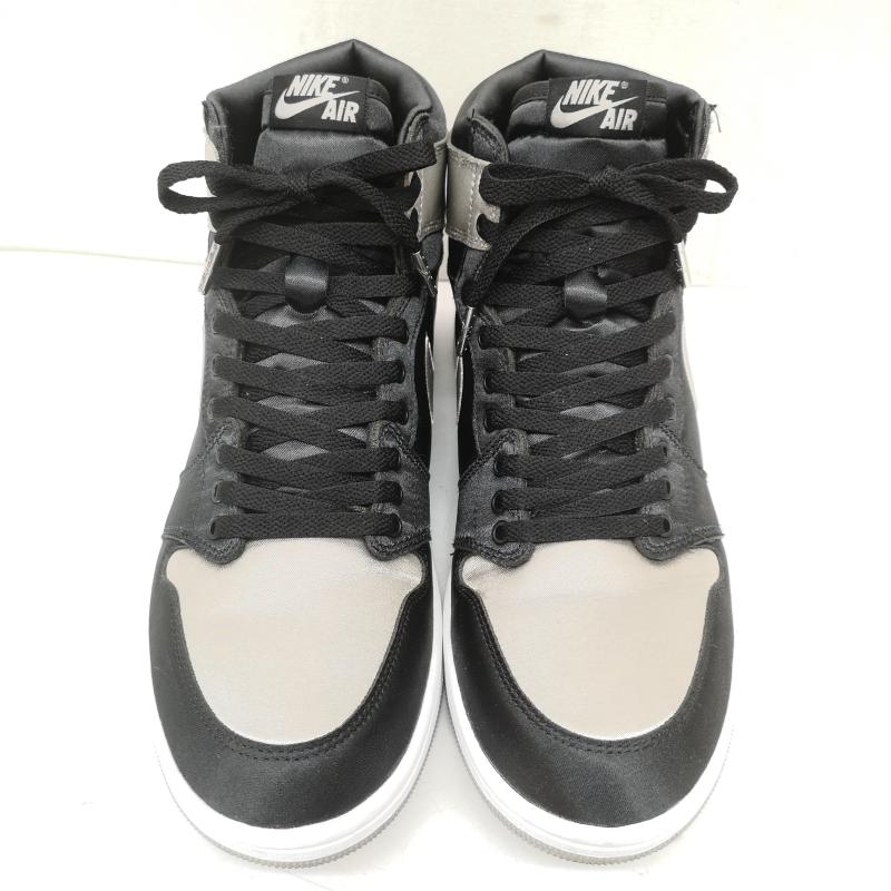 ナイキ NIKE スニーカー スニーカー WMNS AIR JORDAN 1 RETRO HI OG FD4810-010 スニーカー 28.5cm 黒 / ブラック / black X 銀 / シルバー / silver color メンズ USED 古着 中古 50155771
