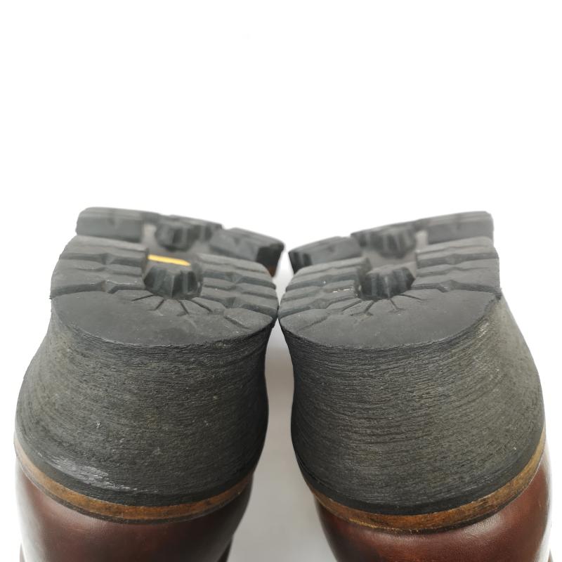 レッドウィング RED WING ブーツ 一般 PT91 プリント 4418 ロガー ブーツ 95年製 スチールトゥ インナー付 US：7.5 茶 / ブラウン / brown メンズ USED 古着 中古 50155779