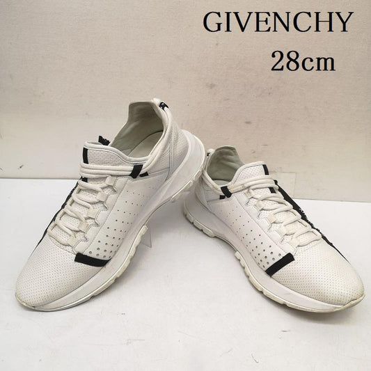 ジバンシィ GIVENCHY スニーカー スニーカー BE0019E0SV SPECTRE スペクトル スニーカー 44 28.0cm 白 / ホワイト / white X 黒 / ブラック / black メンズ USED 古着 中古 50155785