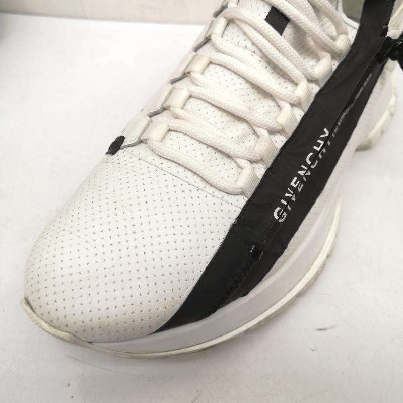 ジバンシィ GIVENCHY スニーカー スニーカー BE0019E0SV SPECTRE スペクトル スニーカー 44 28.0cm 白 / ホワイト / white X 黒 / ブラック / black メンズ USED 古着 中古 50155785