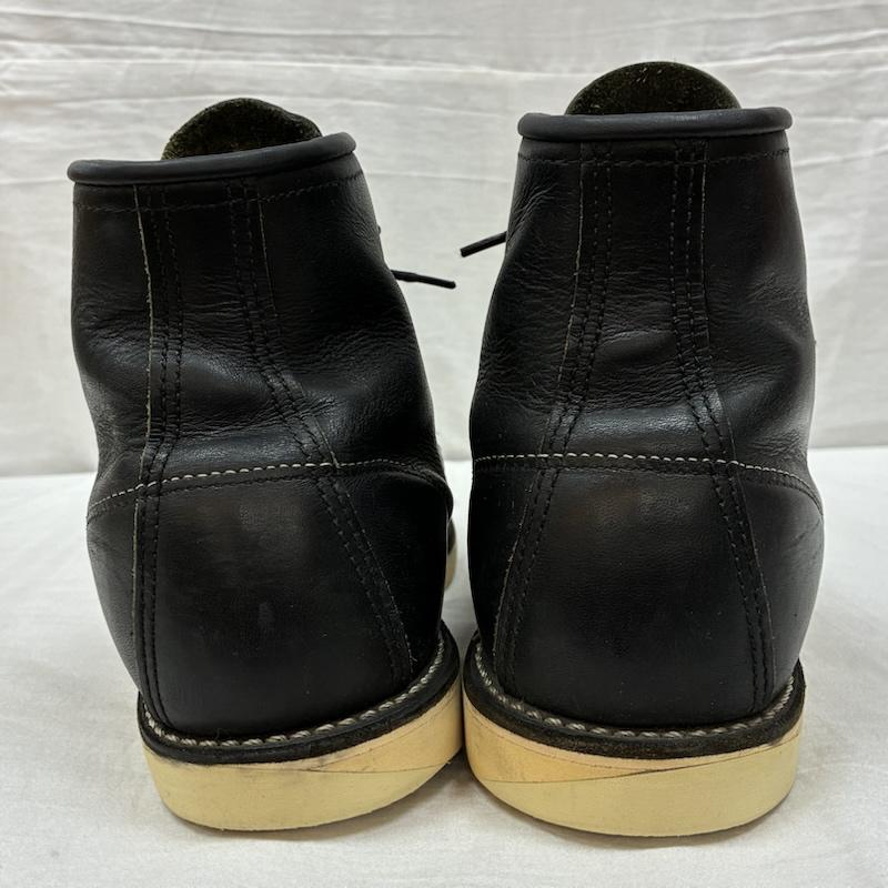 レッドウィング RED WING ブーツ ショートブーツ IRISH SETTER アイリッシュセッター 9075 オイルド レザー ワークブーツ US：8.5 黒 / ブラック / black メンズ USED 古着 中古 50155809