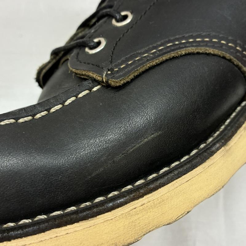 レッドウィング RED WING ブーツ ショートブーツ IRISH SETTER アイリッシュセッター 9075 オイルド レザー ワークブーツ US：8.5 黒 / ブラック / black メンズ USED 古着 中古 50155809
