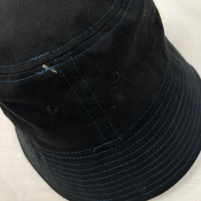 ファセッタズム FACETASM 帽子 ハット NEW ERA ニューエラ コラボ バケット ハット ロゴ 刺繍 - 黒 / ブラック / black メンズ USED 古着 中古 50155840
