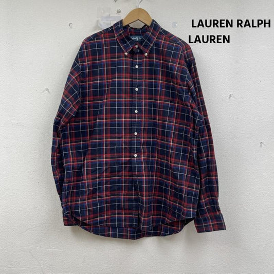 ラルフローレン RALPHLAUREN シャツ、ブラウス 長袖 チェック 柄 ネルシャツ 長袖 コットン XL マルチカラー / マルチカラー / multicolor メンズ USED 古着 中古 50155871