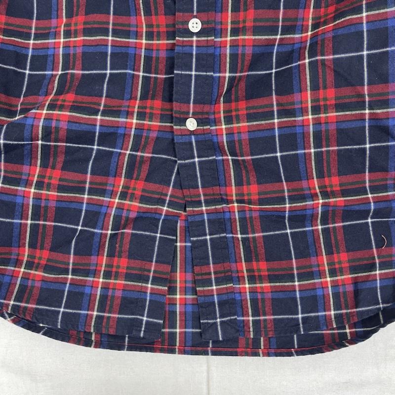 ラルフローレン RALPHLAUREN シャツ、ブラウス 長袖 チェック 柄 ネルシャツ 長袖 コットン XL マルチカラー / マルチカラー / multicolor メンズ USED 古着 中古 50155871