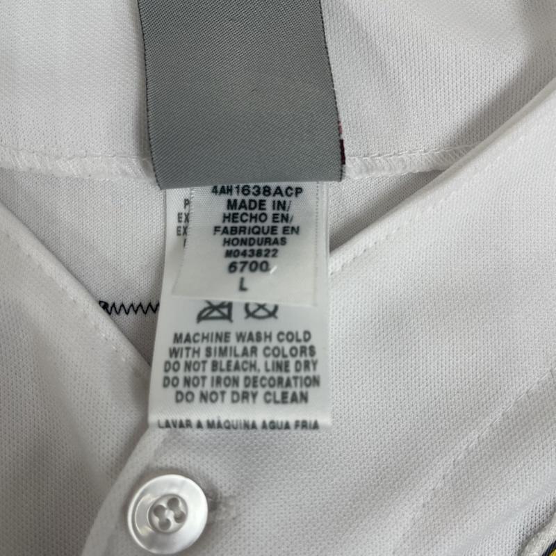 古着 USED シャツ、ブラウス 半袖 MLB セントルイス カージナルス ベースボール シャツ L 白 / ホワイト / white メンズ USED 古着 中古 50155889
