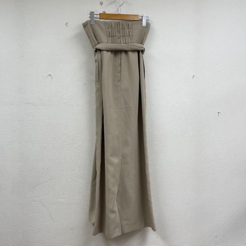 フレイ アイディー FRAY I.D スカート ロングスカート ハイウエスト リボン タイト スカート ベージュ 1 ベージュ / ベージュ / beige レディース USED 古着 中古 50155913