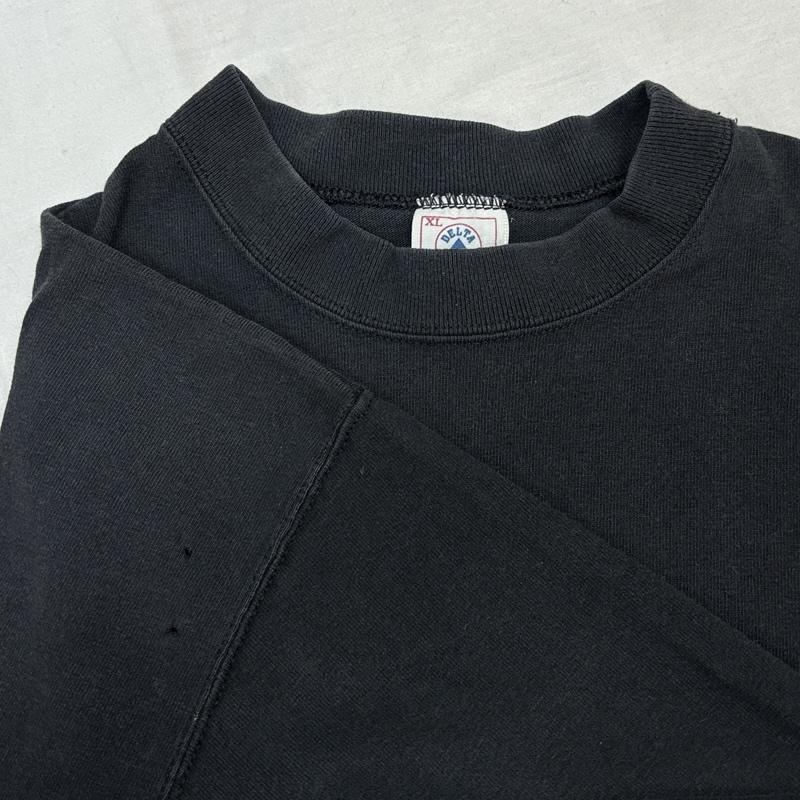 古着 USED Tシャツ 半袖 DELTA デルタ 90年代 ビンテージ USA製 ROCK HARD RKHD 刺繍 Tシャツ 90s VINTAGE XL 黒 / ブラック / black メンズ USED 古着 中古 50155926