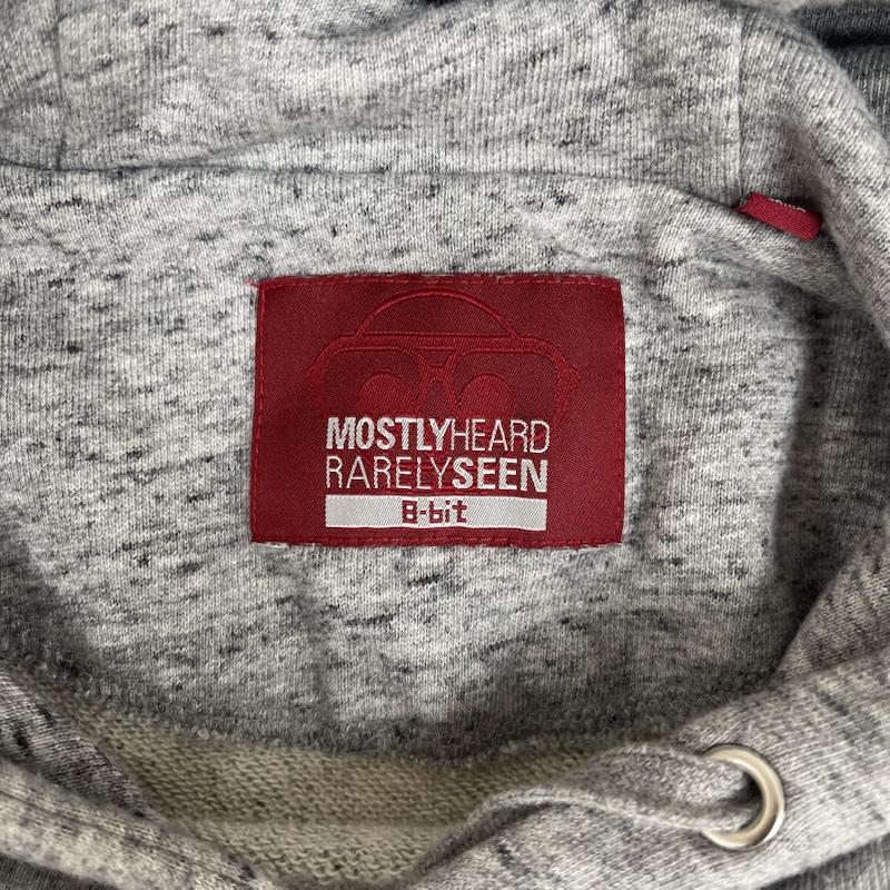 古着 USED パーカー 長袖 Mostly Heard Rarely Seen 8-Bit グラフィック ブロック パーカー 灰 / グレー / gray メンズ USED 古着 中古 50155939