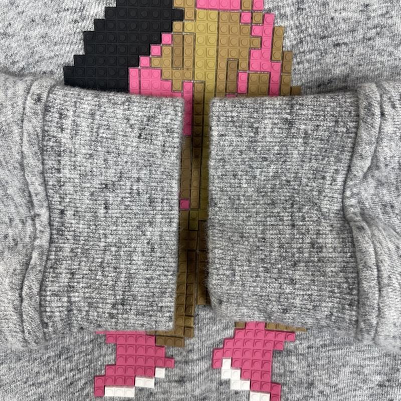 古着 USED パーカー 長袖 Mostly Heard Rarely Seen 8-Bit グラフィック ブロック パーカー 灰 / グレー / gray メンズ USED 古着 中古 50155939