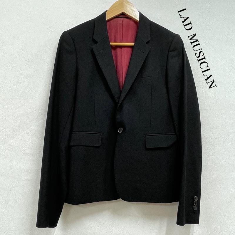 ラッドミュージシャン LAD MUSICIAN ジャケット、上着 ジャケット、ブレザー テーラード ジャケット 42 無地 黒 / ブラック / black メンズ USED 古着 中古 50155947