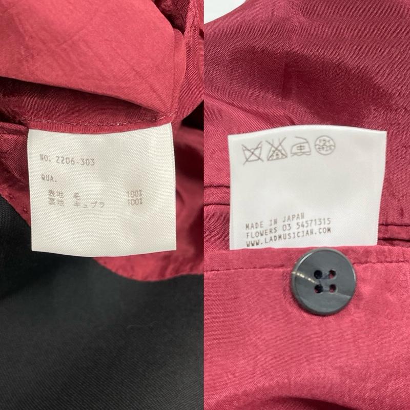 ラッドミュージシャン LAD MUSICIAN ジャケット、上着 ジャケット、ブレザー テーラード ジャケット 42 無地 黒 / ブラック / black メンズ USED 古着 中古 50155947