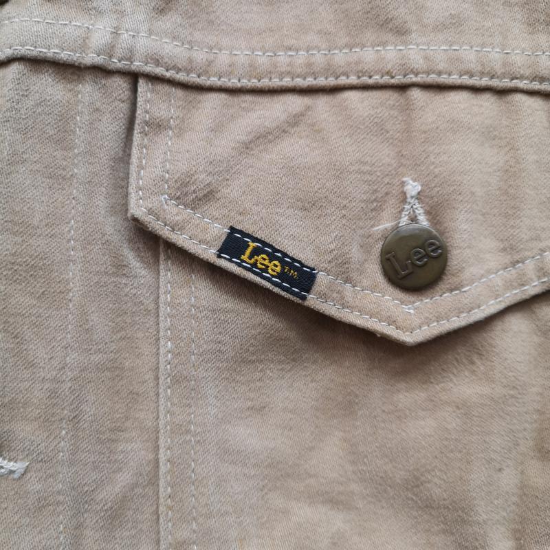 リー Lee ジャケット、上着 ジャンパー、ブルゾン 70s USA製 トラッカー モールスキン ジャケット L ベージュ / ベージュ / beige メンズ USED 古着 中古 50155957