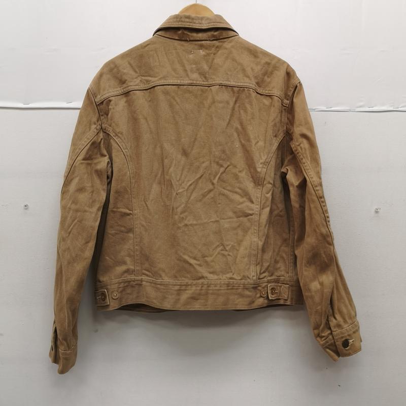 リー Lee ジャケット、上着 ジャンパー、ブルゾン 70s USA製 トラッカー モールスキン ジャケット L ベージュ / ベージュ / beige メンズ USED 古着 中古 50155957