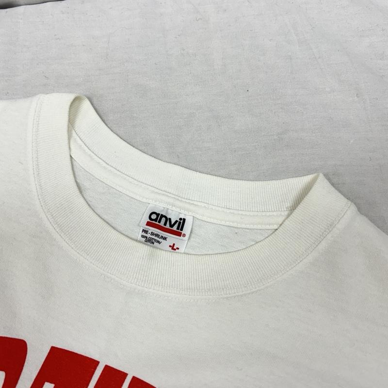 古着 USED Tシャツ 半袖 abvil アンビル 2000年代 00s NORTHERN PHYS ED アーチロゴ プリント Tシャツ L 白 / ホワイト / white メンズ USED 古着 中古 50155971