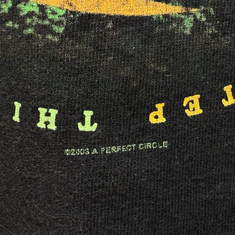 古着 USED Tシャツ 半袖 SHOOT 2003年 A Perfect Circle ツアー バンド Tシャツ 2000年代 00s M 黒 / ブラック / black メンズ USED 古着 中古 50155975