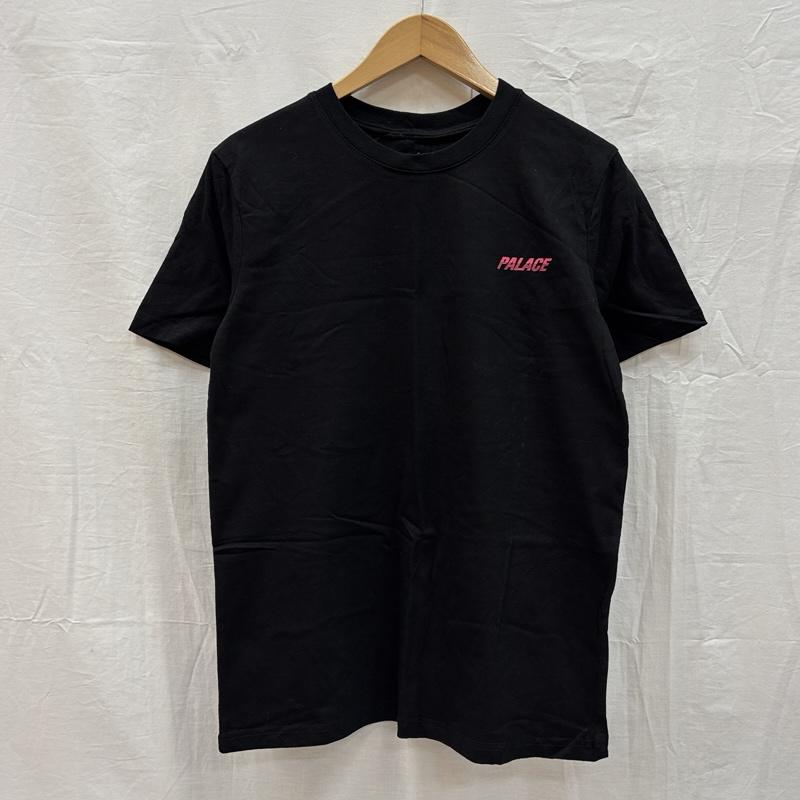 パレス PALACE Tシャツ 半袖 Line Stripe ライン ストライプ ロゴ クルーネック 半袖 Tシャツ M 黒 / ブラック / black メンズ USED 古着 中古 50155976
