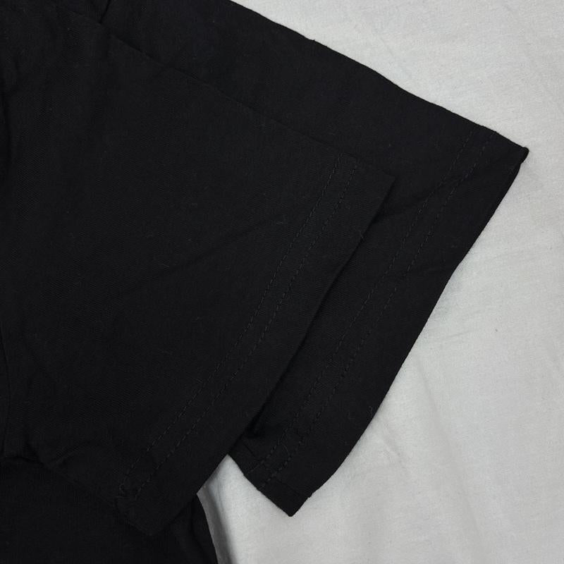 パレス PALACE Tシャツ 半袖 Line Stripe ライン ストライプ ロゴ クルーネック 半袖 Tシャツ M 黒 / ブラック / black メンズ USED 古着 中古 50155976