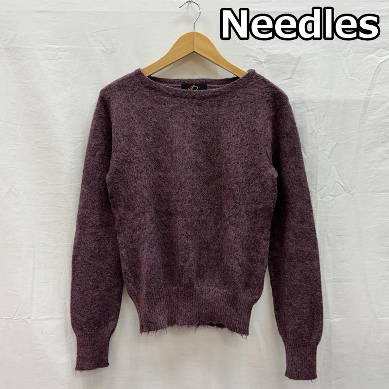 ニードルス Needles ニット、セーター 長袖 モヘヤ ウール クルーネック 長袖 ニット セーター 2 レディース USED 古着 中古 50155977