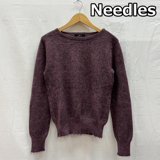 ニードルス Needles ニット、セーター 長袖 モヘヤ ウール クルーネック 長袖 ニット セーター 2 レディース USED 古着 中古 50155977