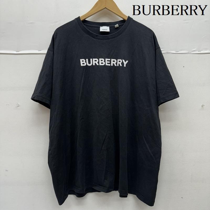 バーバリー BURBERRY Tシャツ 半袖 ロゴ プリント クルーネック Tシャツ 8055307 XL 黒 / ブラック / black メンズ USED 古着 中古 50155985
