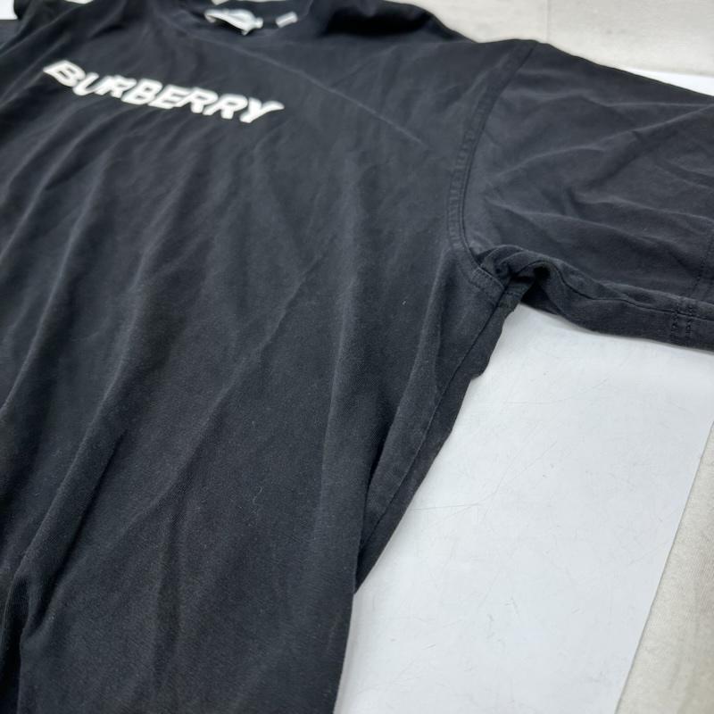 バーバリー BURBERRY Tシャツ 半袖 ロゴ プリント クルーネック Tシャツ 8055307 XL 黒 / ブラック / black メンズ USED 古着 中古 50155985