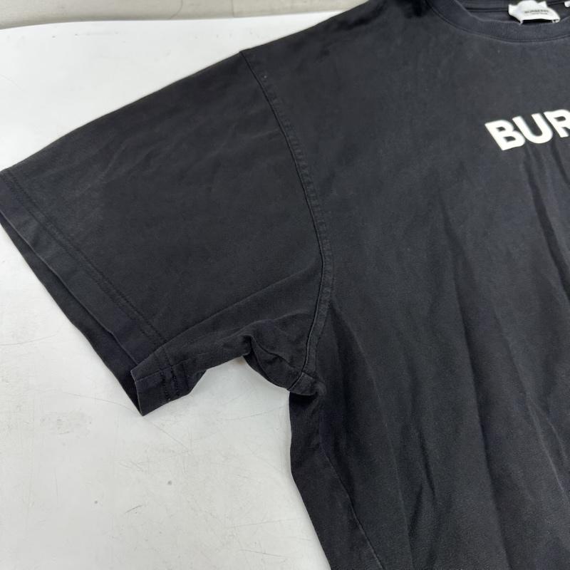 バーバリー BURBERRY Tシャツ 半袖 ロゴ プリント クルーネック Tシャツ 8055307 XL 黒 / ブラック / black メンズ USED 古着 中古 50155985