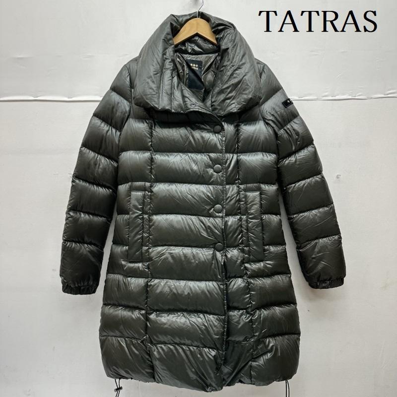 タトラス TATRAS ジャケット、上着 ダウンジャケット PHAD ロング ダウン ジャケット LTA-4144-12 3 カーキオリーブ / カーキオリーブ / レディース USED 古着 中古 50155992