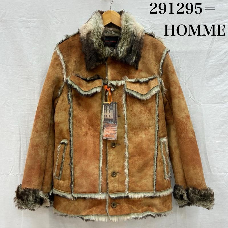 291295オム 291295＝homme コート 毛皮、ファー フェイク ファー ムートン コート ジャケット アーカイブ Y2K 2 メンズ USED 古着 中古 50156004