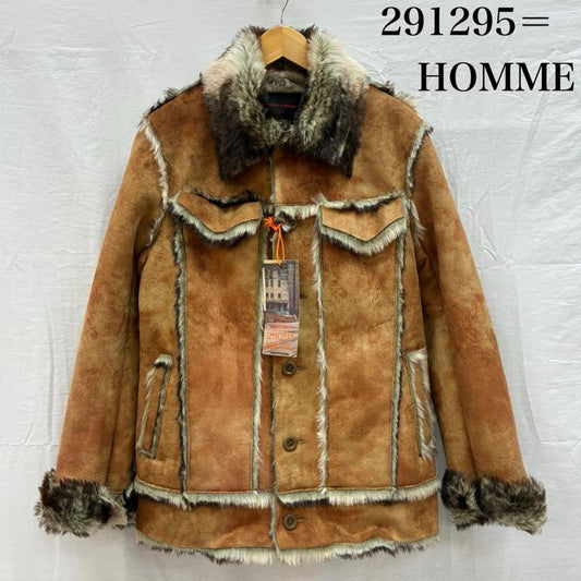 291295オム 291295＝homme コート 毛皮、ファー フェイク ファー ムートン コート ジャケット アーカイブ Y2K 2 メンズ USED 古着 中古 50156004