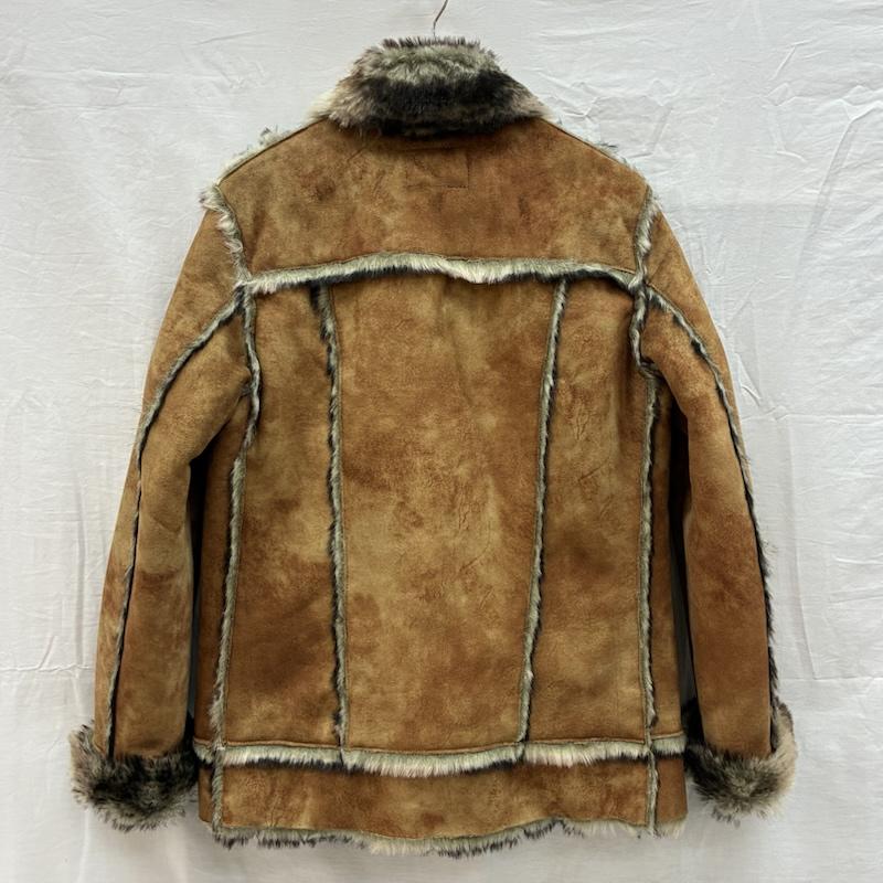291295オム 291295＝homme コート 毛皮、ファー フェイク ファー ムートン コート ジャケット アーカイブ Y2K 2 メンズ USED 古着 中古 50156004